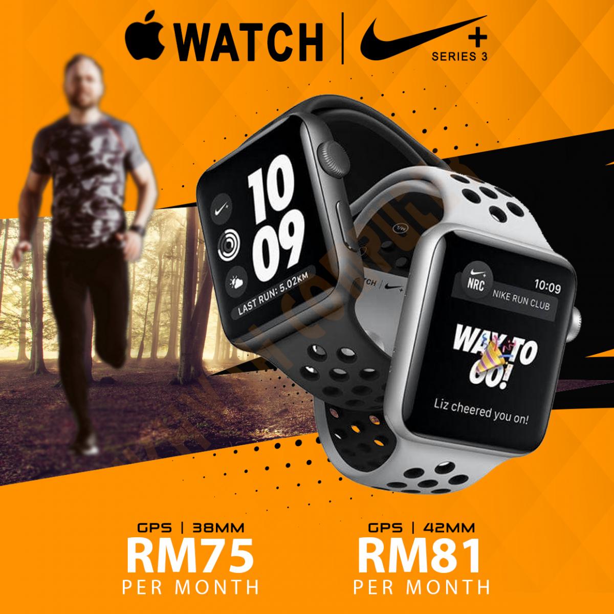 Apple Watch NIKE+ 38mm & 42mm (IG Advert)